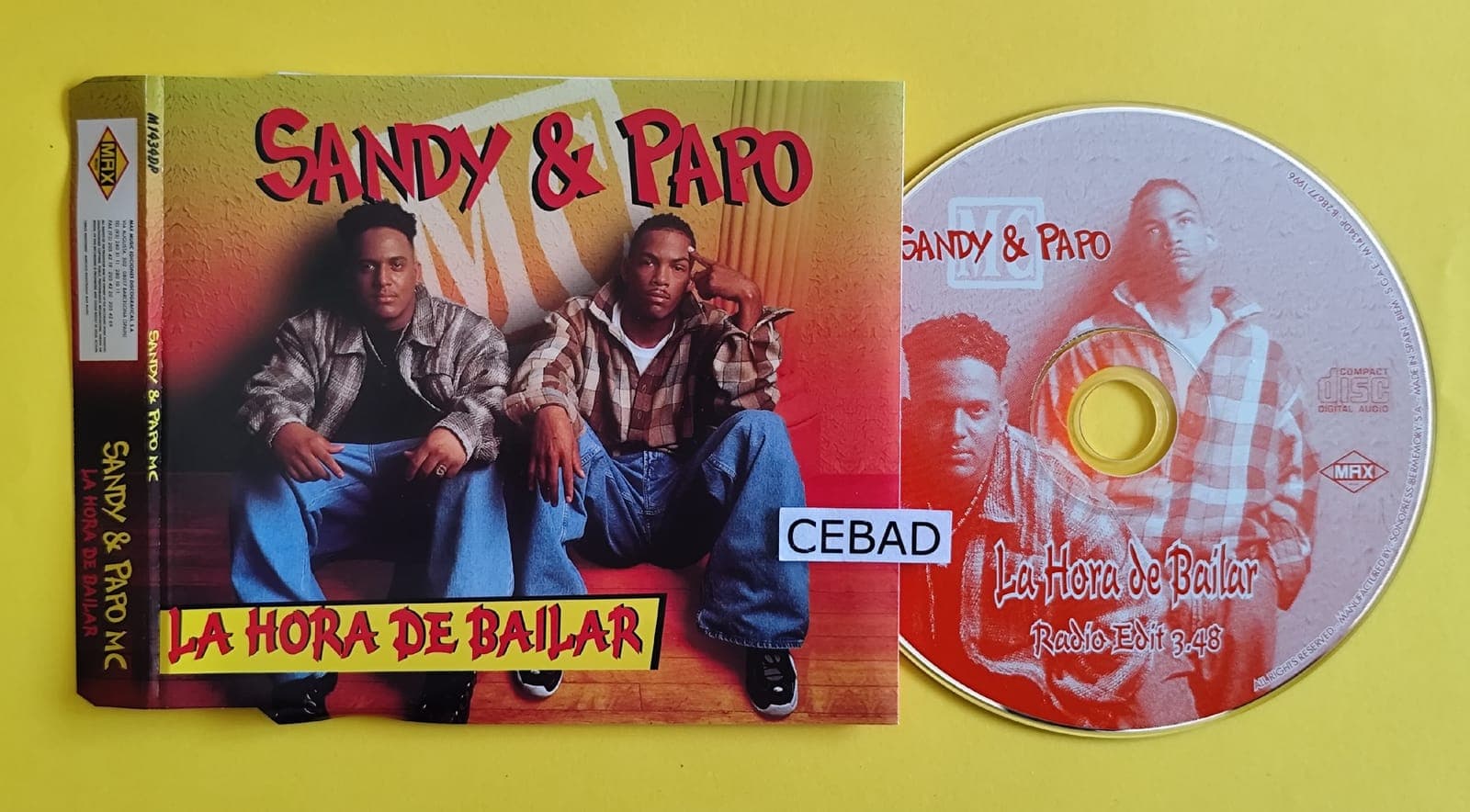 Sandy_Y_Papo_MC-La_Hora_De_Bailar-_M1434DP_-ES-PROMO-CDS-FLAC-1996-CEBAD