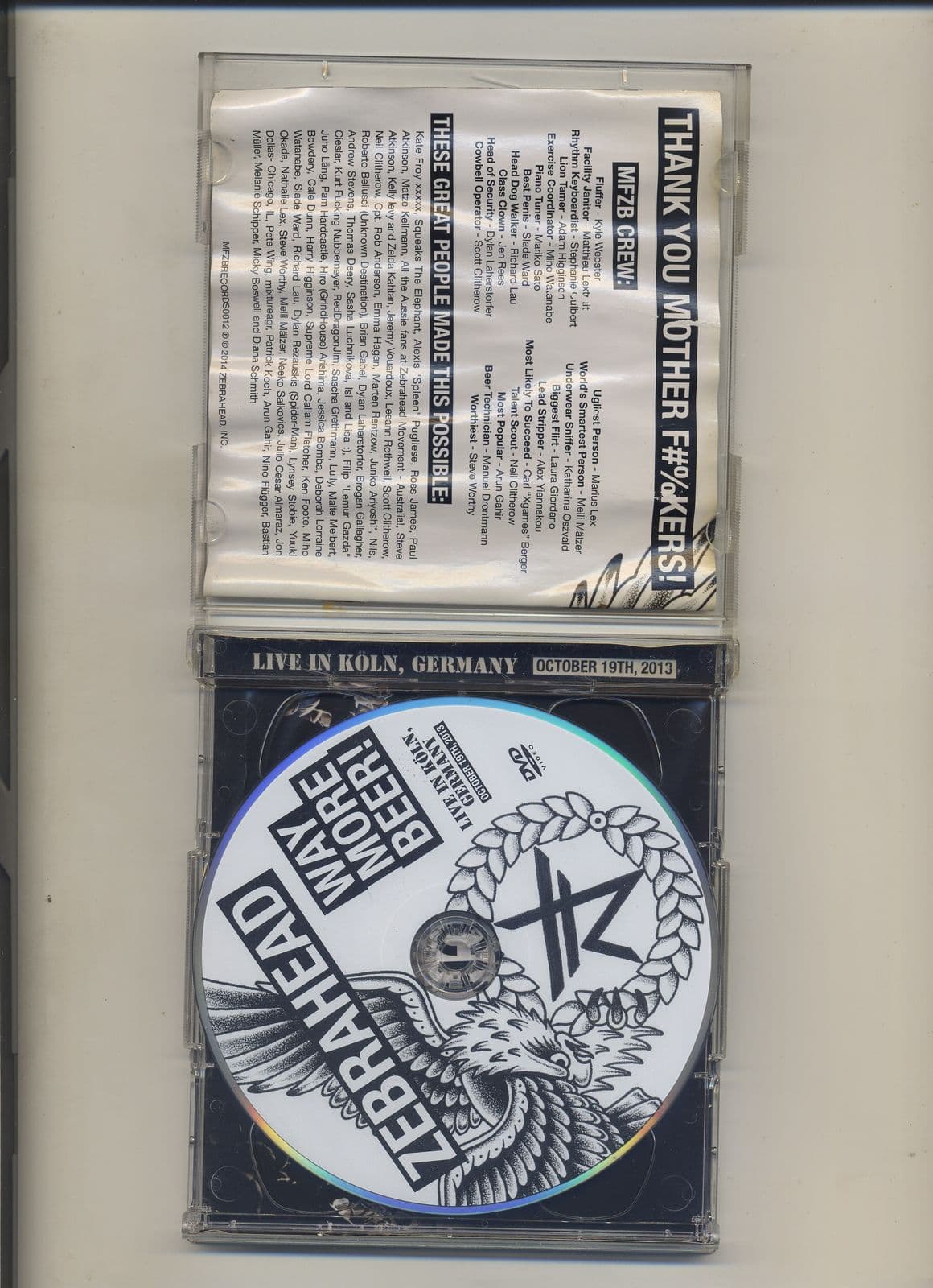 Zebrahead--Way_More_Beer-LIVE-CDDA-DVDA-FLAC-2014-MEOWZiK