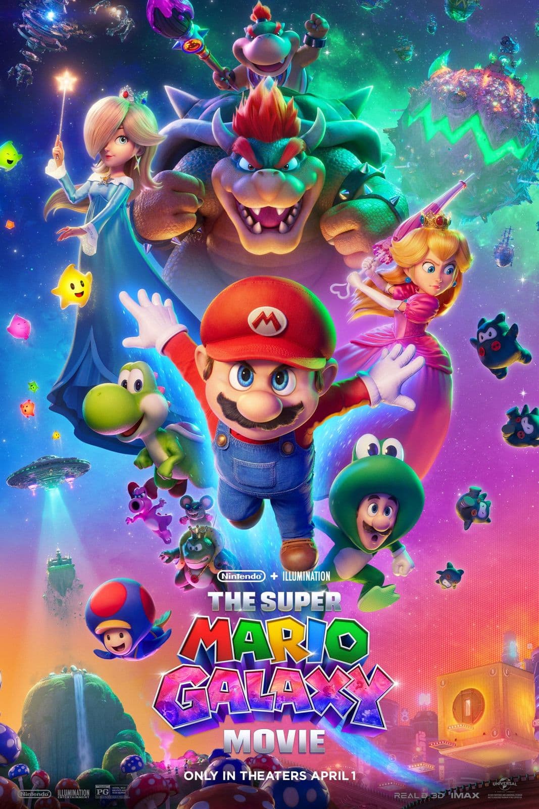 The Super Mario Galaxy Movie 2026 2160p UHD BluRay DoVi HDR10 TrueHD Atmos 7 1 x265-GeneMige