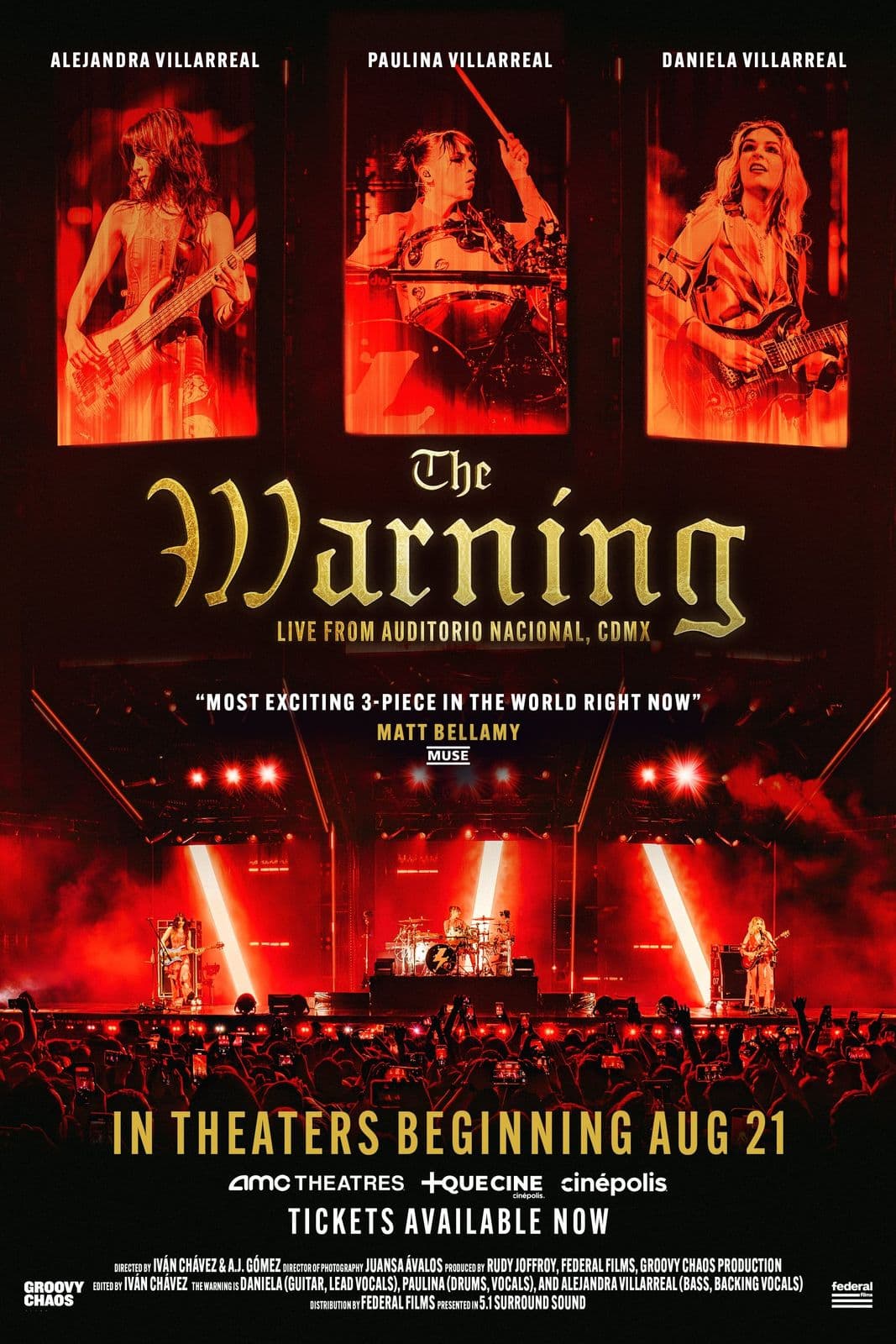 The Warning Live from Auditorio Nacional CDMX 2025 720p WEB h264-WEBLE