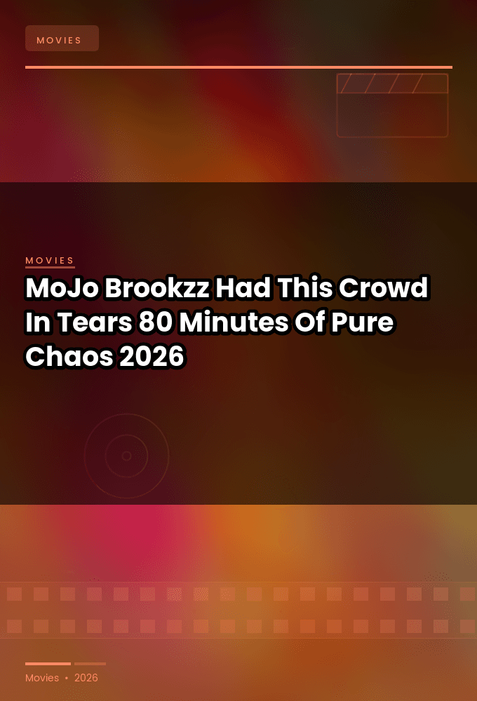 MoJo Brookzz Had This Crowd In Tears 80 Minutes Of Pure Chaos 2026 WEBRip-HaVeN