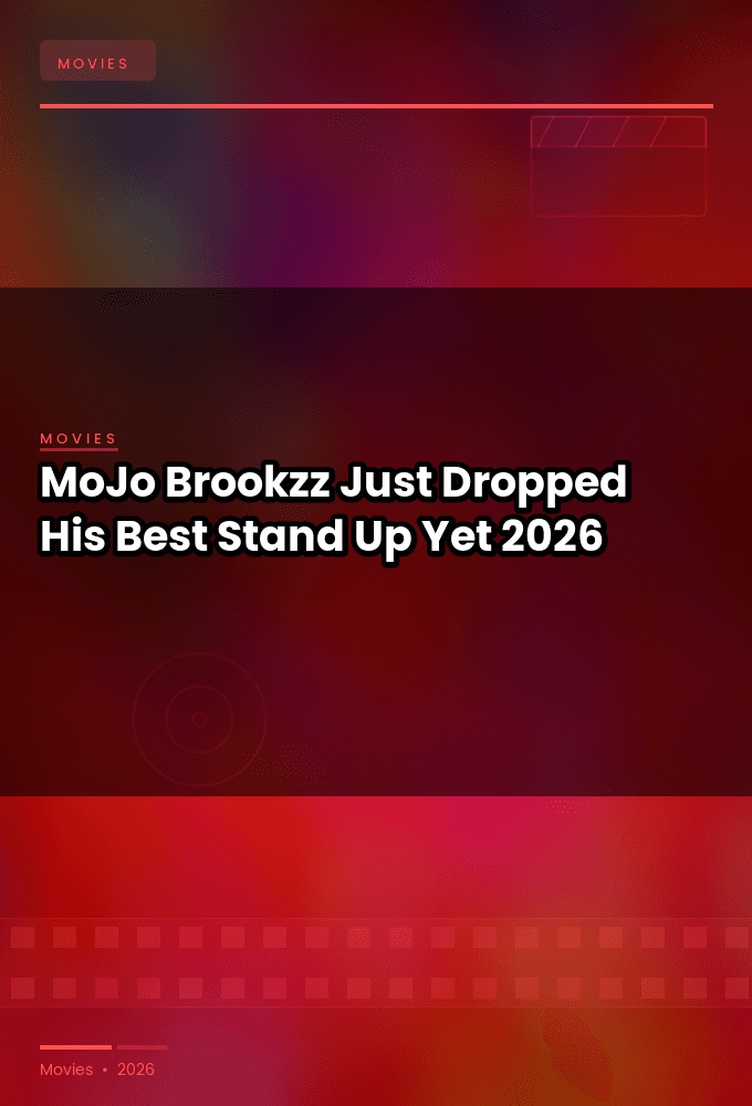 MoJo Brookzz Just Dropped His Best Stand Up Yet 2026 WEBRip-HaVeN
