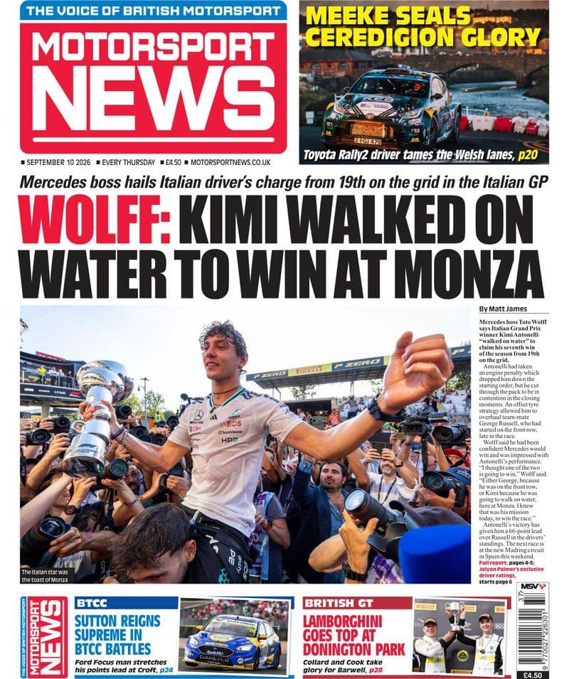 Motorsport News September 10 - 2026 [EN]