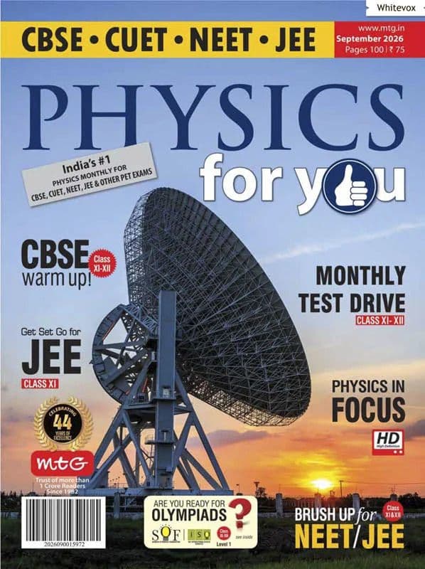 Physics For You - September 2026