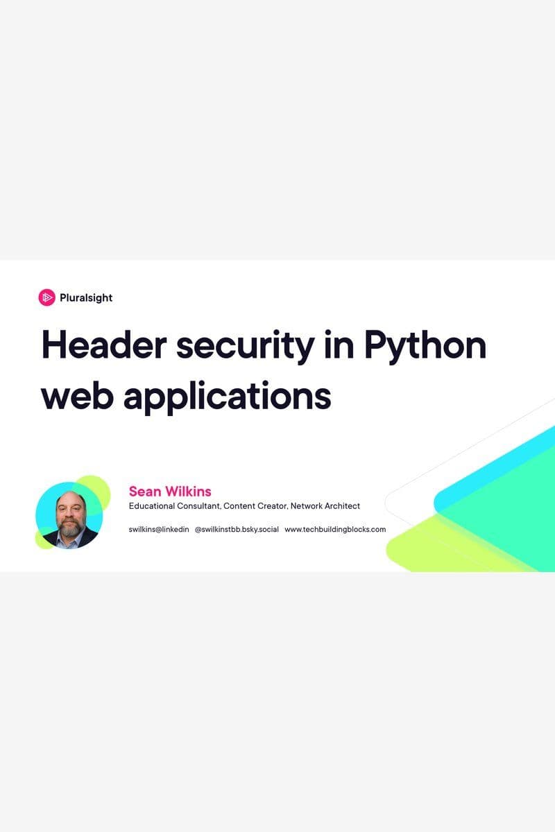Pluralsight Secure Communications for Python 2026 [EN]