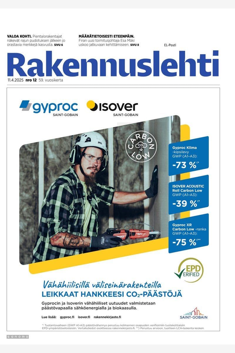 Rakennuslehti - Finnish Magazine No.12, 2025 [FI]