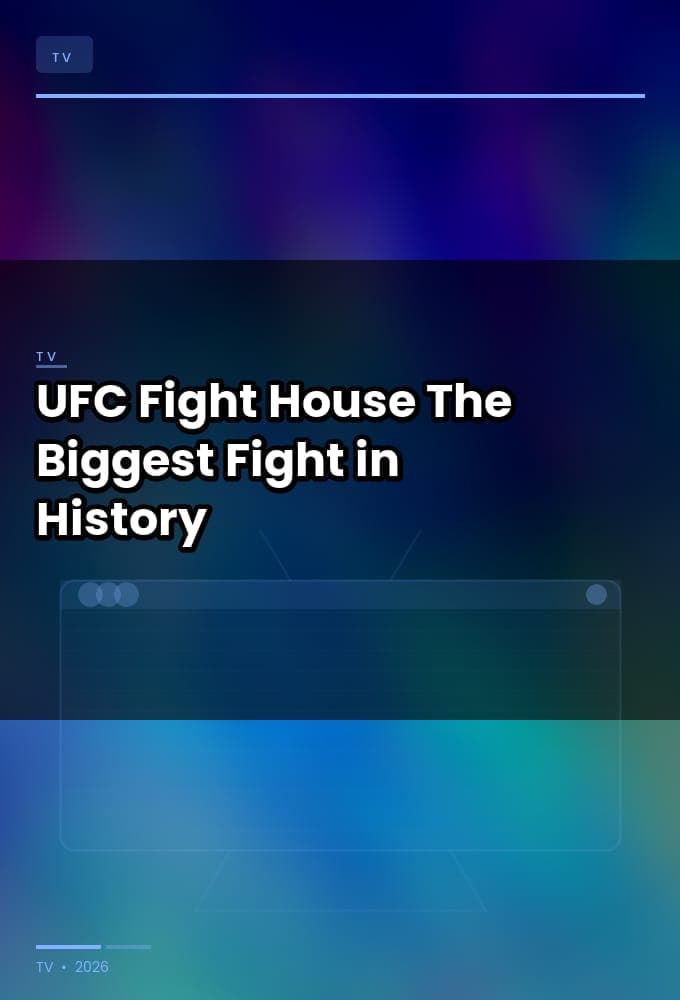 UFC Fight House The Biggest Fight in History S01 WEB H264-RBB