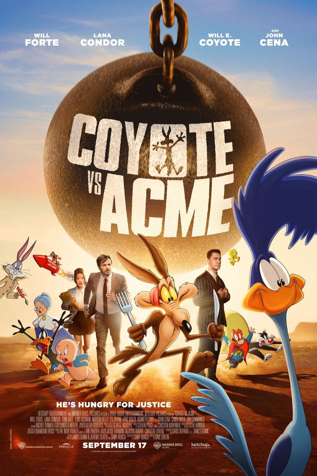 Coyote vs Acme 2026 1080p AMZN WEB DL DDP5 1 Atmos H 264-BYNDR