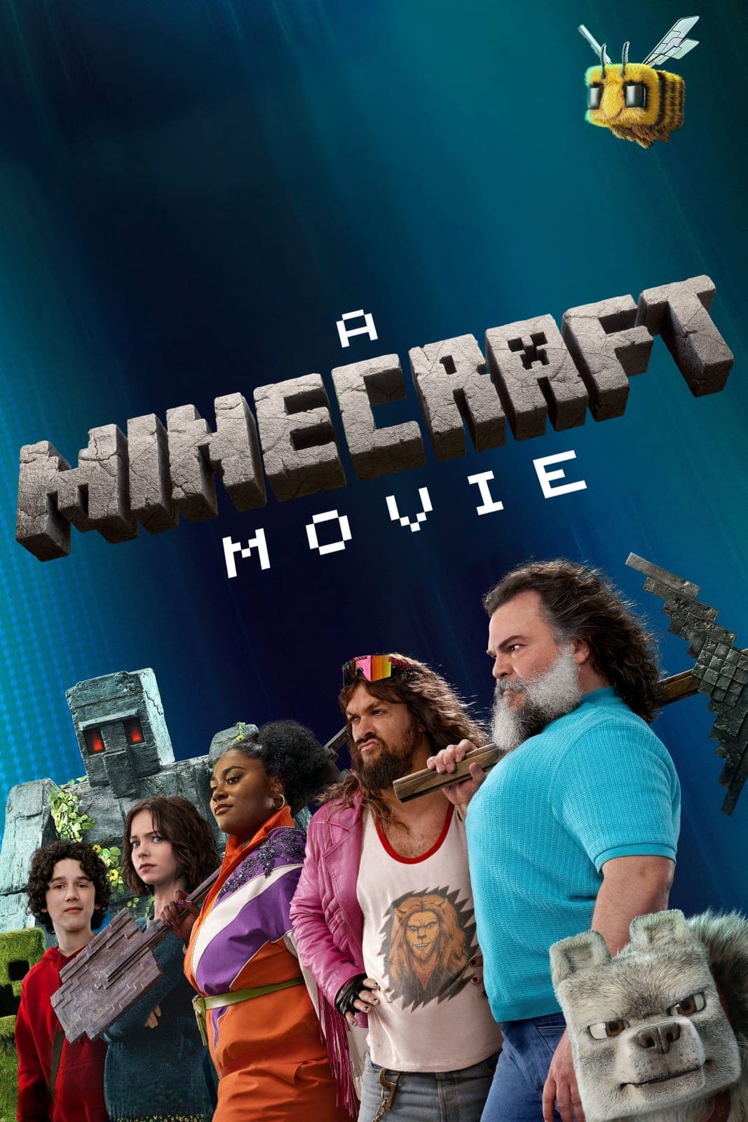 A Minecraft Movie 2025 1080p MA WEB DL H264 SDR DDP Atmos 5 1 English HONE