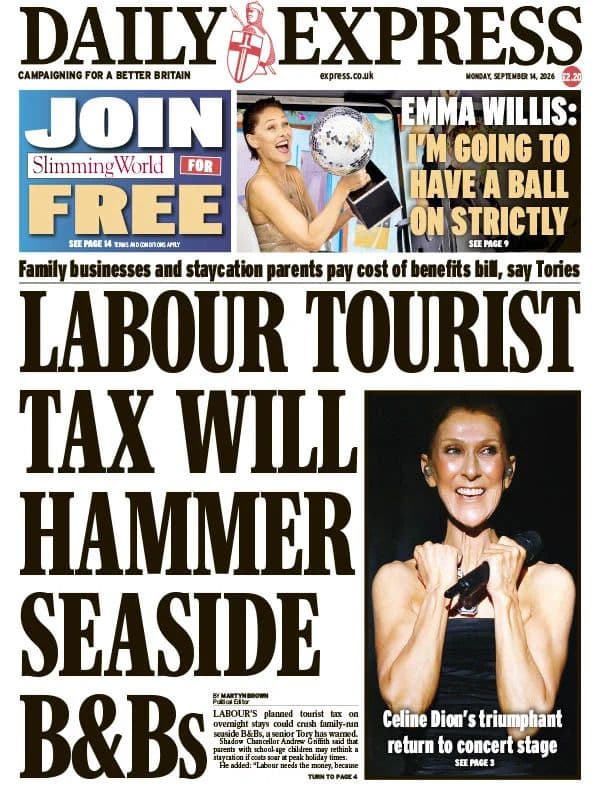 Daily Express - 14 September 2026