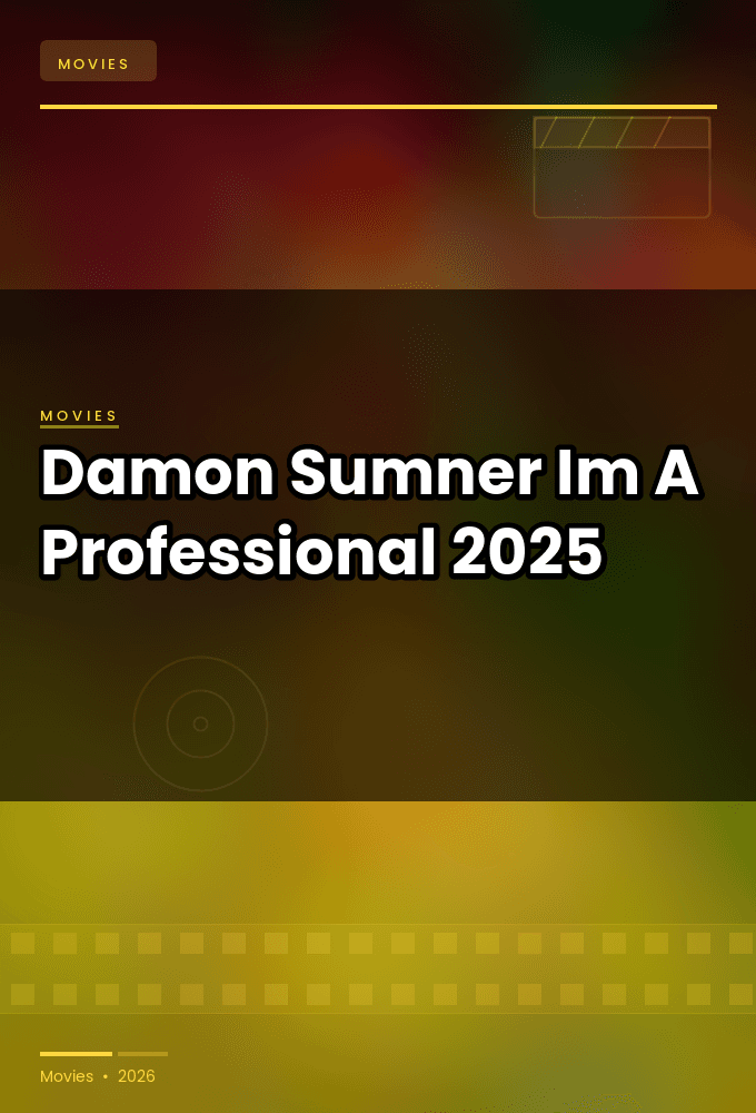 Damon Sumner Im A Professional 2025 1080p WEB H264-OUTPOST31