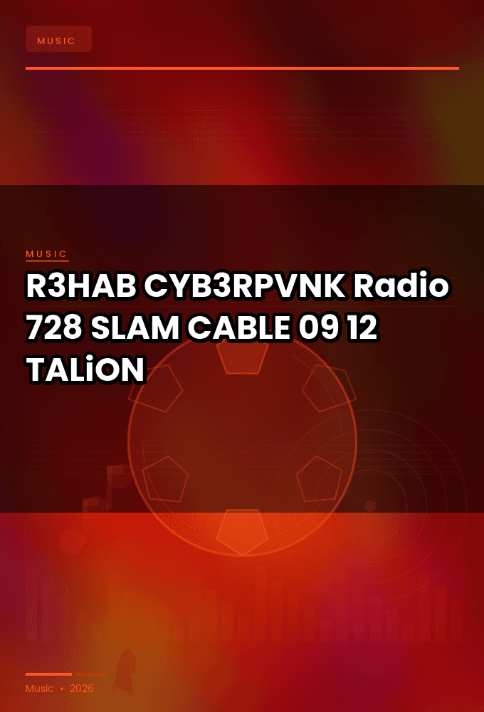 R3HAB_-_CYB3RPVNK_Radio_728_SLAM_-CABLE-09-12-2026-TALiON