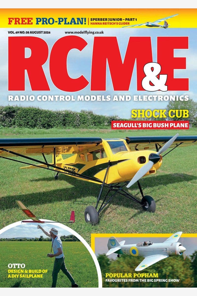 Radio Control Models And Electronics Vol 69 - HYBRID MAGAZINE No 08, 2026