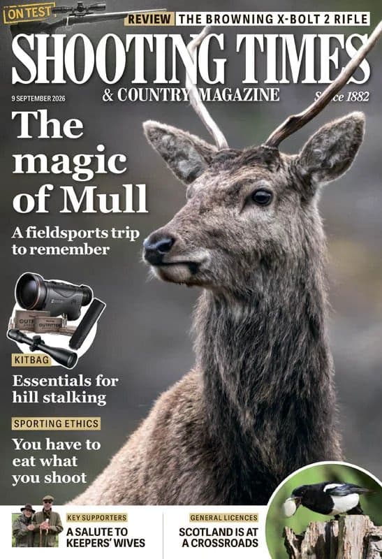 Shooting Times & Country - 09 September 2026