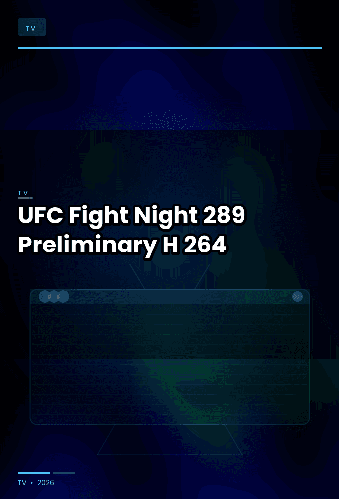 UFC Fight Night 289 Preliminary 720p HDTV H 264-Star