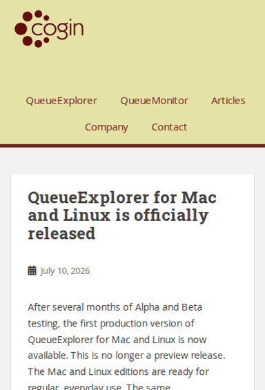 Cogin.QueueMonitor