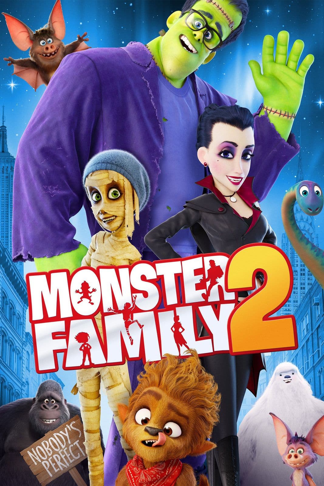 Monster Family 2 Nobodys Perfect 2021 MULTI 1080p DSNP WEB-DL DDP5 1 x264-AndreMor